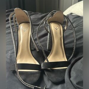 Rhinestone heels